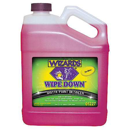 Wipe Down Matte Paint Detailer: Safe for All Paints, 1 Gallon