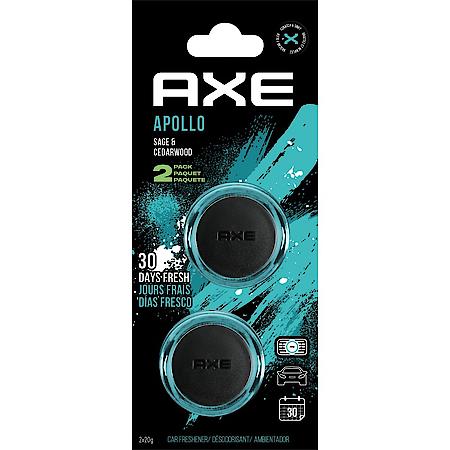Vent Clip Air Freshener: Apollo Scent, 2 Pack