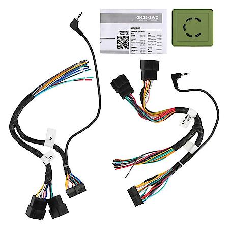 OEM Car Stereo Wire Harness: Data Interface with Steering Wheel Control, Aftermarket SWC