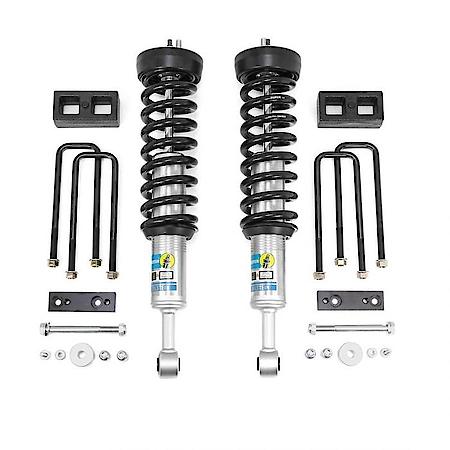 3"Front Lift, 2"Rear Lift, Black/Silver, With Differential Drop Brackets