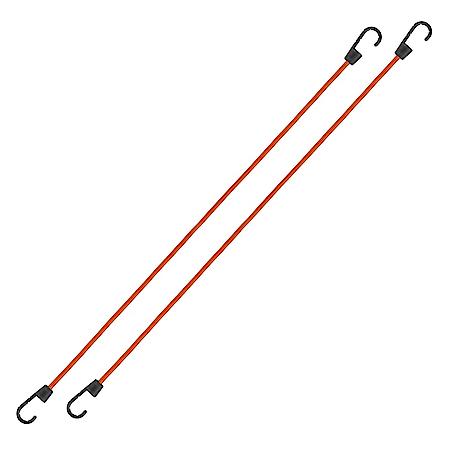 36" Standard Bungee, Orange, 2 Pack