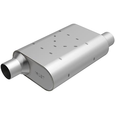 4.25 X 9.5in. Oval Chambered Performance Exhaust Muffler