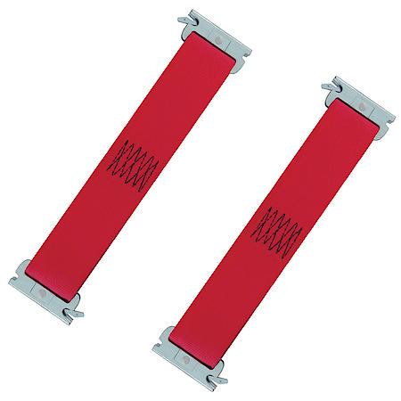 2 x 12 Inch E-Track Tie-Down Strap Multi-Purpose 4,400 lb. 2-Pack