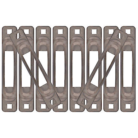Stainless Snap-Loc E-Track Single Strap Anchor 10 Pack