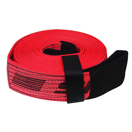 4 in x 30 ft Heavy Duty Tow Recovery Strap 30,000 lb.