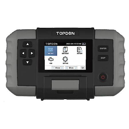 BT600 12V Battery & 12V/24V System Tester with Built-in Printer