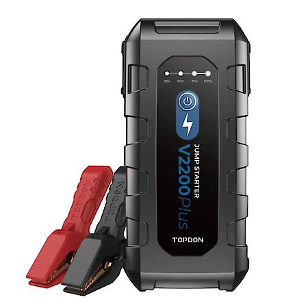 TOPDON V2200Plus - 2-in-1 2200 Peak Amp Jump Starter & Battery / System Tester