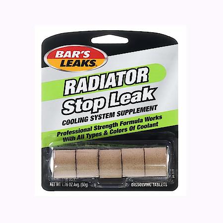 Radiator Stop Leak Tablets, 5 Tablets