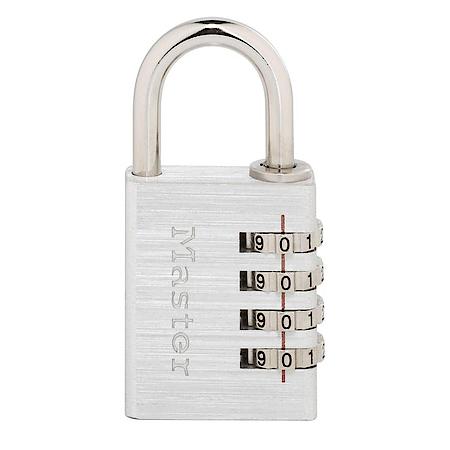 Combination Lock, Resettable 4-Dial
