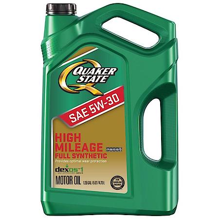 Full Synthetic High Mileage 5W30 Motor Oil, 5 Quart
