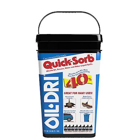 Quick-Sorb Absorbent, 20 lb Pail
