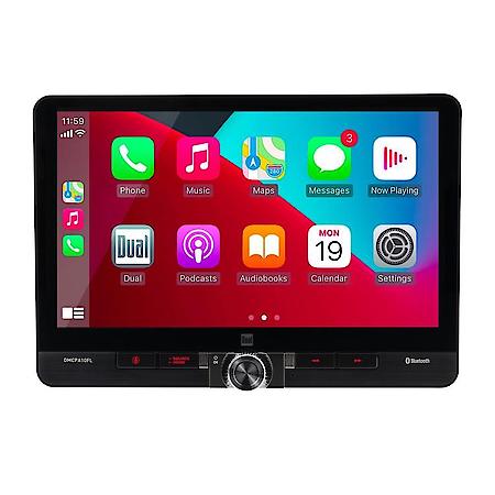 10" Touchscreen Car Receiver: Apple CarPlay and Android Auto Compatibility