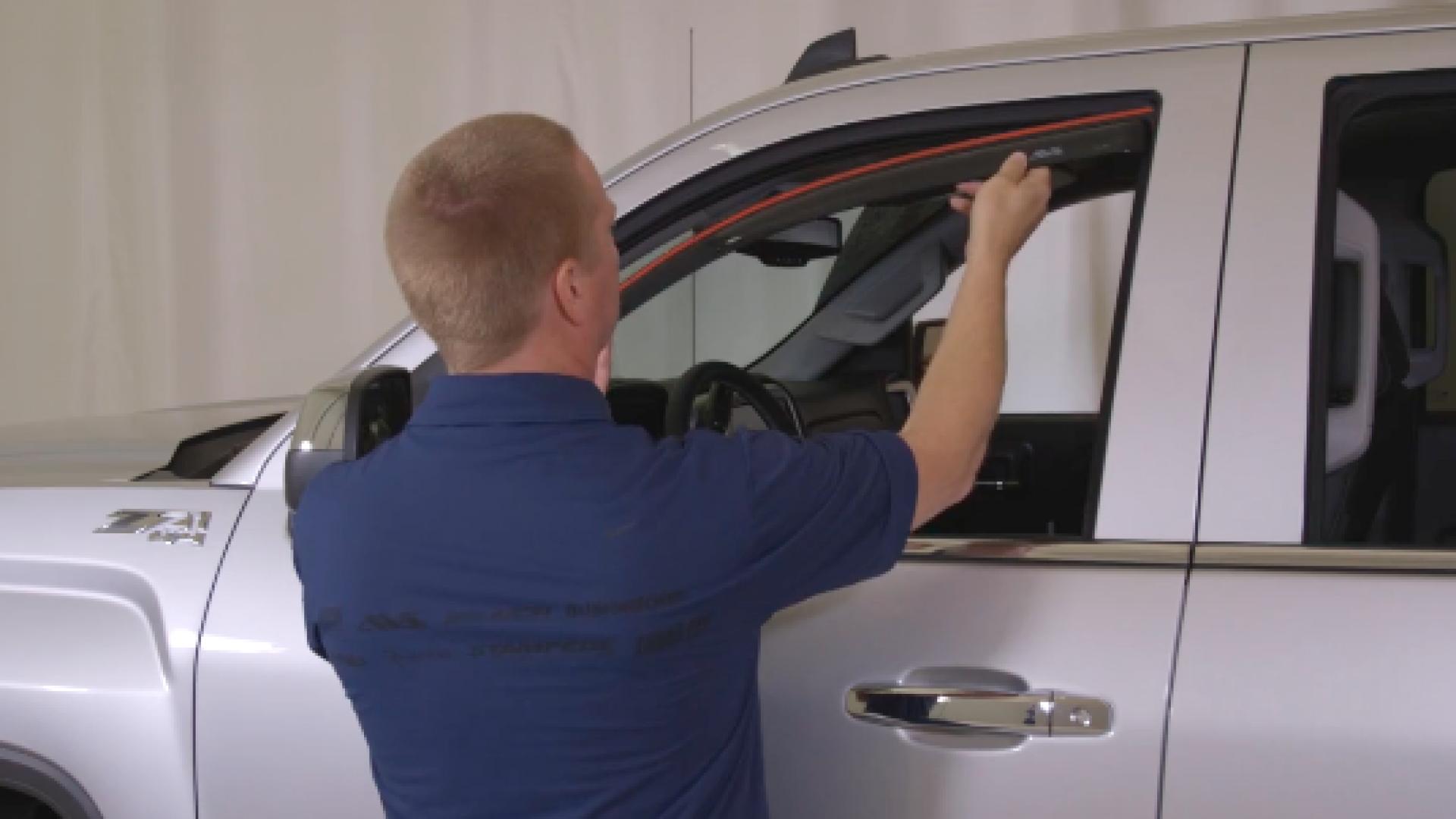 AVS In-Channel Ventvisor installation video 