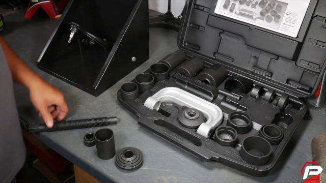 Replace ball joints fast and easy on almost any car or truck Powerbuilt 23 Piece Ball Joint Tool Kit 