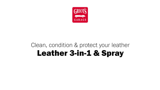 Leather 3-in-1 Spray and Lotion on a FIAT 500 