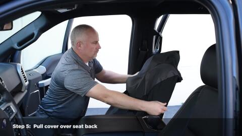 How to Install a Lowback Seat Cover 