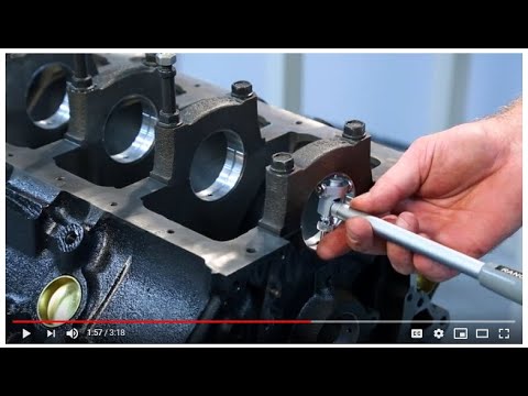Measuring Bearing clearances in an engine - they have a major impact on oil pressure 