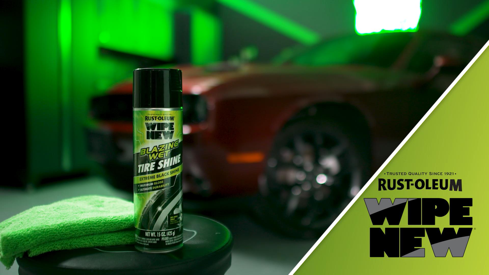 How to Video on Blazing Wet Tire Shine 